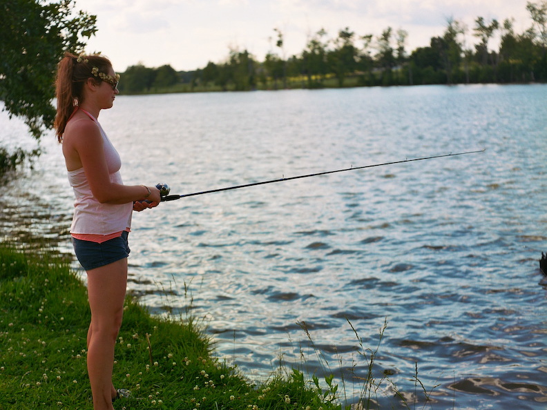 Fishing in Jackson Park, Spring 2010